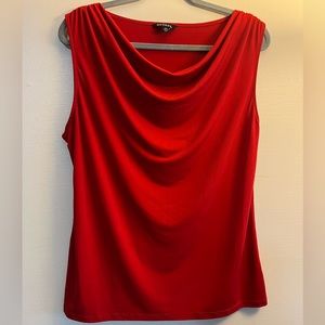 George Silk Blouse  Draped Necklines